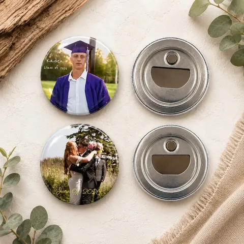 2.25" Single Magnetic Bottle Cap Opener