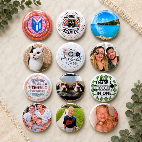 12 Pack (Save $24) - 2.25" Round Magnets